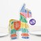Big Dot of Happiness 3D Fiesta Centerpiece Table Decorations, Mexican Themed Party, Freestanding Colorful Pinata Centerpieces - 8 Count